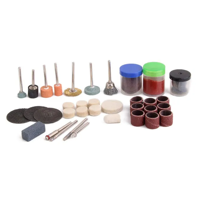 105pcs Rotary Drill Machine Accessories Set for Sanding, Engraving, Polishing, Cleaning, Buffing, Cutting and more