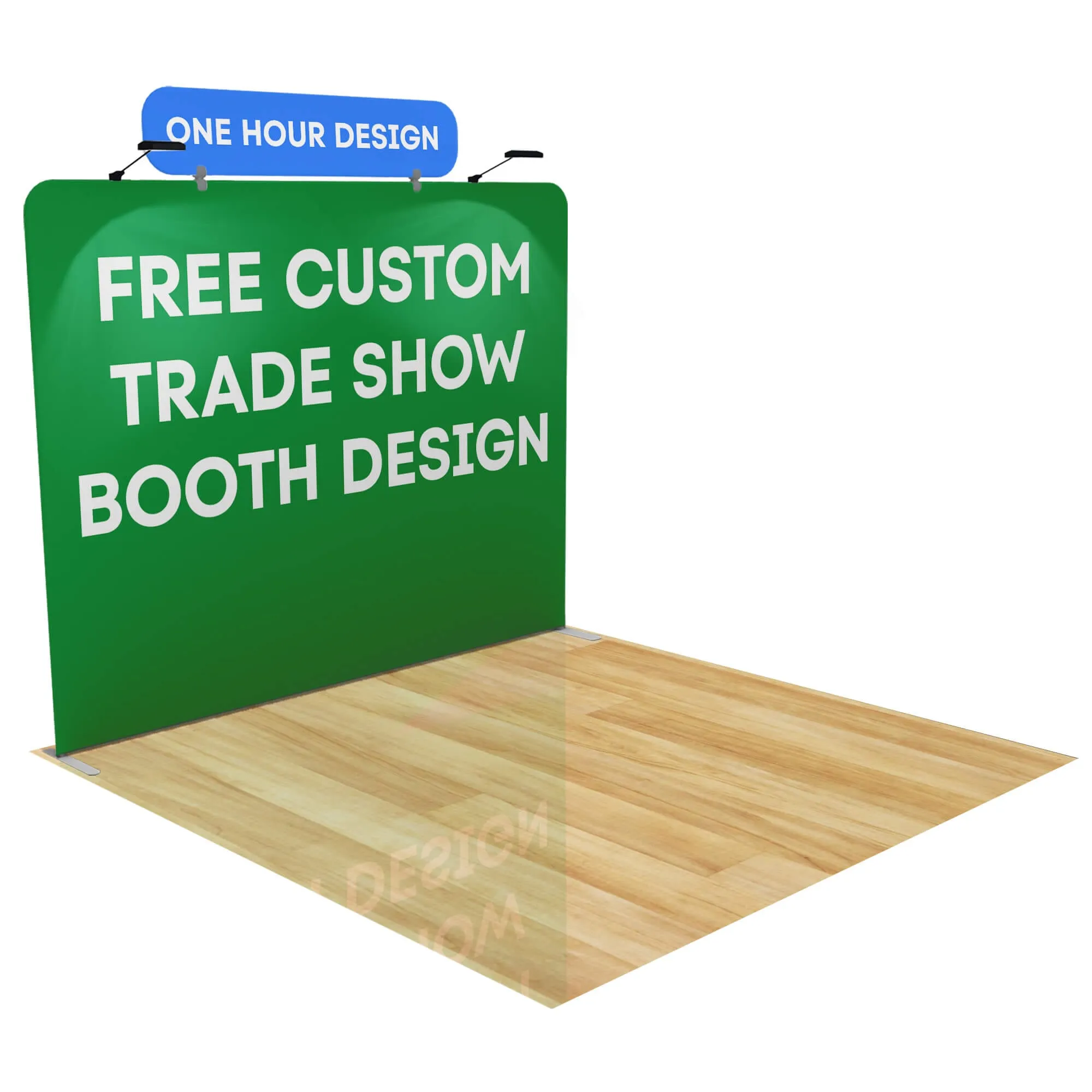 10ft FastZip™ Custom Trade Show Booth Builder