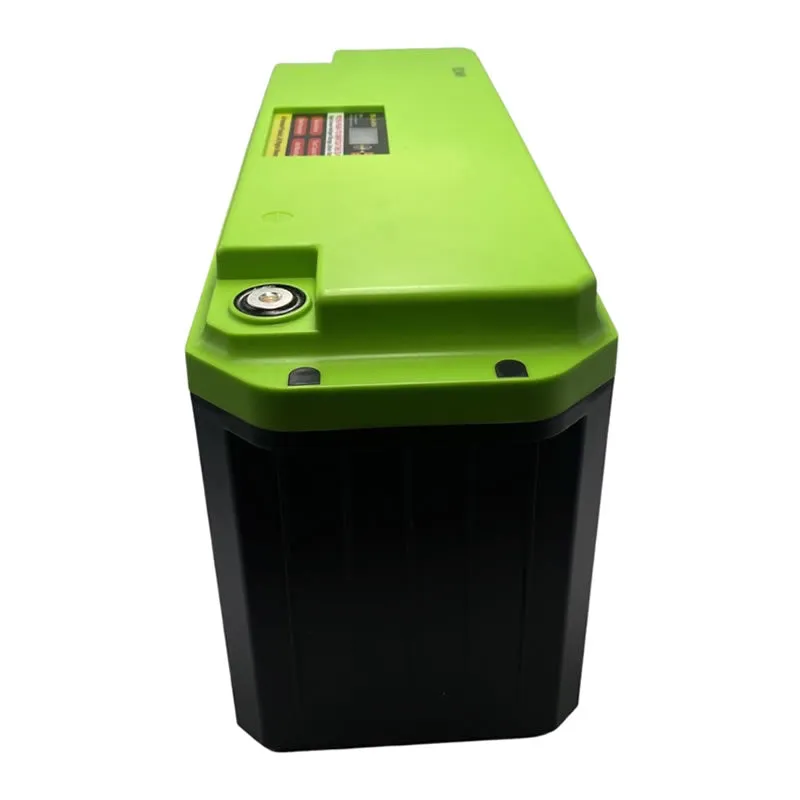 12.8V 200AH-12.8 2560Wh Lithium Battery With A Digital Intelligent Screen