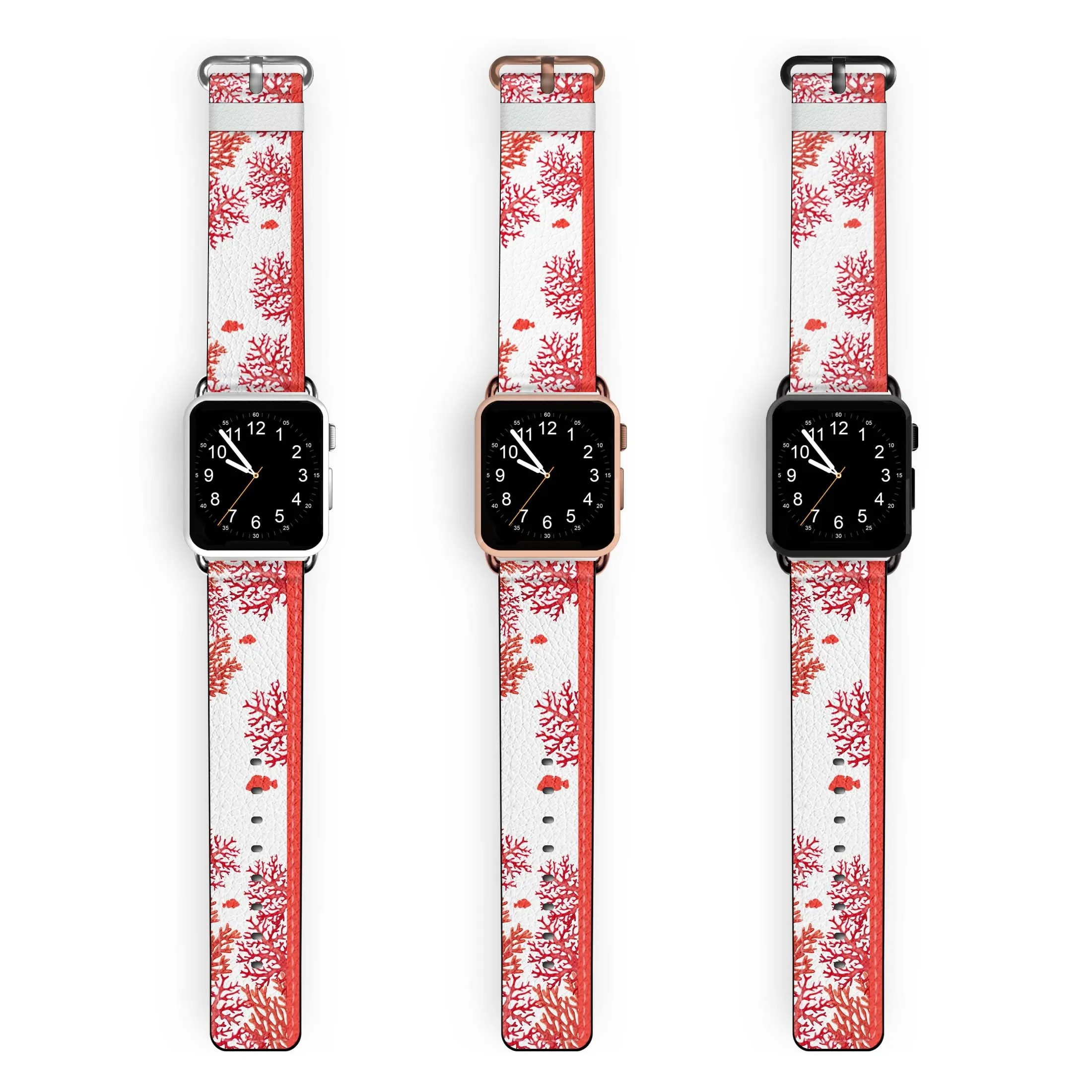 #16-1546 Living Coral APPLE WATCH BANDS