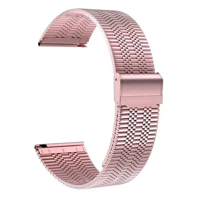 18mm 22mm 20mm Watch Band For Samsung Galaxy Watch 6/5/4/3 40mm 44mm S3 Active 2 Huawei Watch GT4 GT3 Gt2e Stainless Steel Band Also Fits GARMIN FOSSIL and more