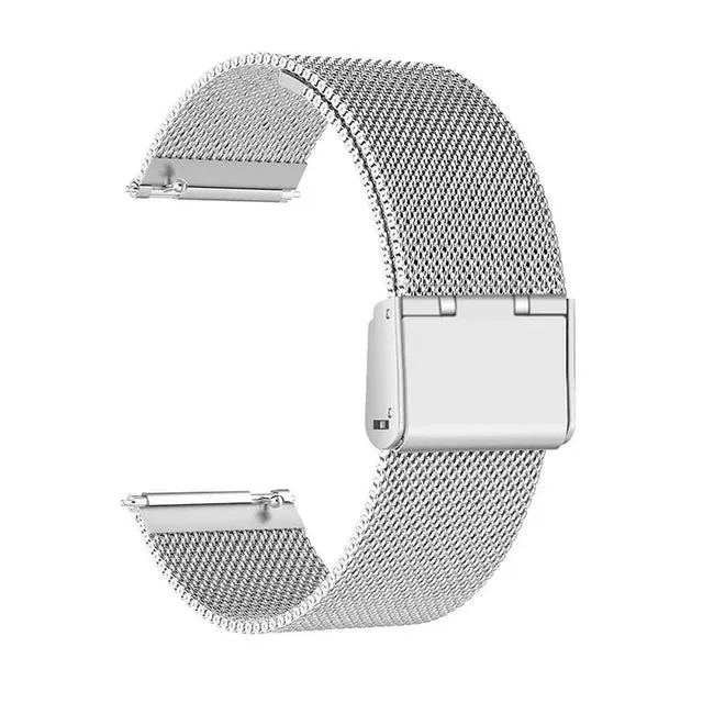 18mm 22mm 20mm Watch Band For Samsung Galaxy Watch 6/5/4/3 40mm 44mm S3 Active 2 Huawei Watch GT4 GT3 Gt2e Stainless Steel Band Also Fits GARMIN FOSSIL and more