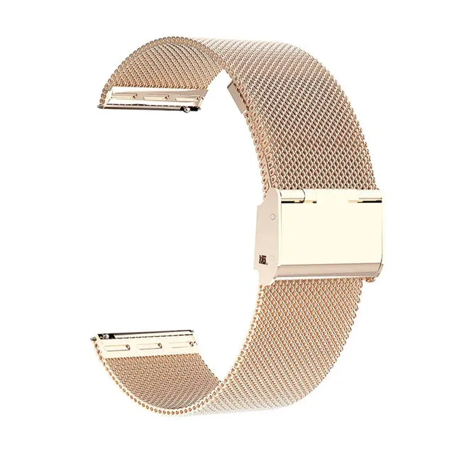 18mm 22mm 20mm Watch Band For Samsung Galaxy Watch 6/5/4/3 40mm 44mm S3 Active 2 Huawei Watch GT4 GT3 Gt2e Stainless Steel Band Also Fits GARMIN FOSSIL and more