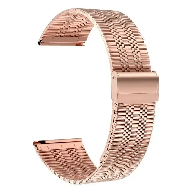 18mm 22mm 20mm Watch Band For Samsung Galaxy Watch 6/5/4/3 40mm 44mm S3 Active 2 Huawei Watch GT4 GT3 Gt2e Stainless Steel Band Also Fits GARMIN FOSSIL and more