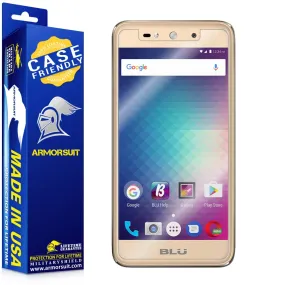 [2-Pack] BLU Advance 5.0 Pro Case-Friendly Screen Protector