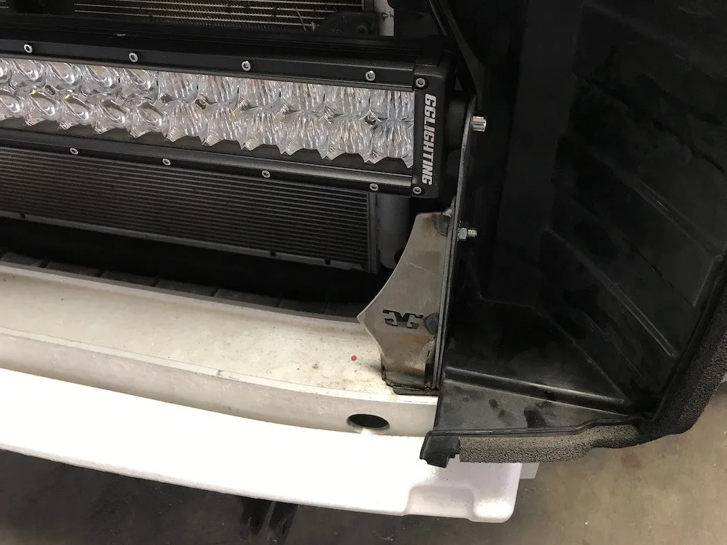 2009   Toyota 4runner Behind The Grill 30" LED Bar Mounts