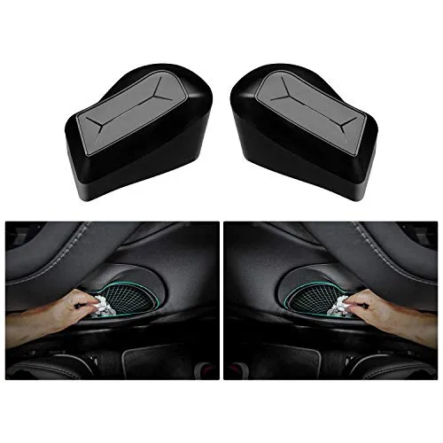 2018 2019 2020 Tesla Model 3 Door Side Door Garbage Can Trash Container Auto Interior Accessories Storage Bin Pocket Organizer Storage Box (2PCS Right & Left)