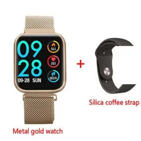 2019 Womens' Smartwatch Fitness Bracelet P80 Full Touchscreen Waterproof Heart Rate Monitor