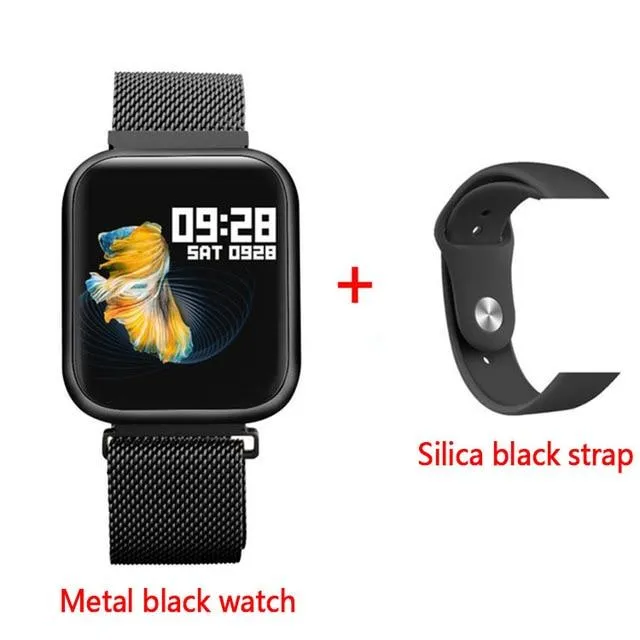 2019 Womens' Smartwatch Fitness Bracelet P80 Full Touchscreen Waterproof Heart Rate Monitor