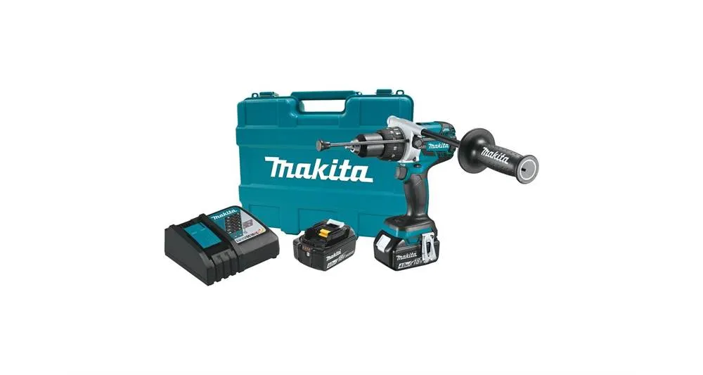 2020 Makita 18V LXT® Brushless 1/2" Hammer Driver-Drill Kit (XPH07MB)