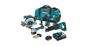 2020 Makita 18V LXT® Brushless 6-Pc. Combo Kit (XT612M)