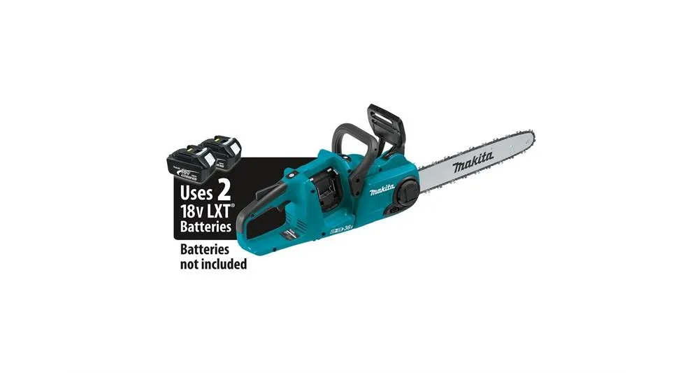 2020 Makita 18V X2 (36V) LXT® Brushless 16" Chain Saw (XCU04Z)