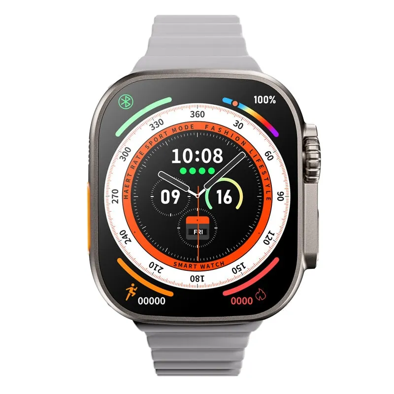 2022 Smart Watch Ultra Series 8 NFC Smartwatch Men Women Bluetooth Call Waterproof Wireless Charging HD Screen for Apple