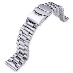 20mm Endmill Solid Watch Band Straight End, 316L Stainless Steel