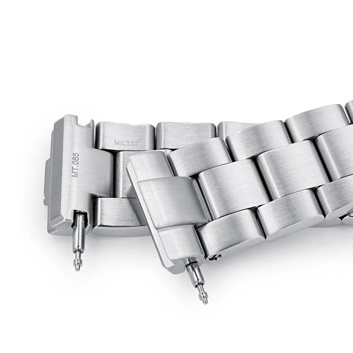 20mm Super-O Boyer Watch Band for Seiko 62MAS Reissue SBDC051 SBDC053 SBDC055, Stainless Steel - Brushed, V Diver Clasp