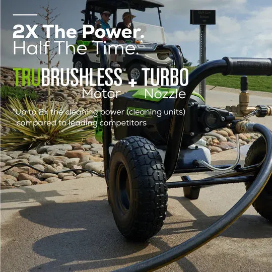 2500-PSI Brushless Pressure Washer with Industrial-Grade Pump (PW-2500C)