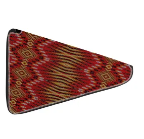 27 Inch Fan Case - Fire Feather Red