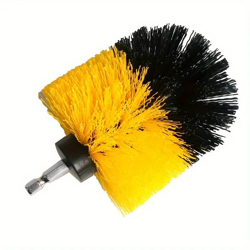 3Piece Electric DrillBrush Kit Powerful Cleaning Tool for Various Surfaces