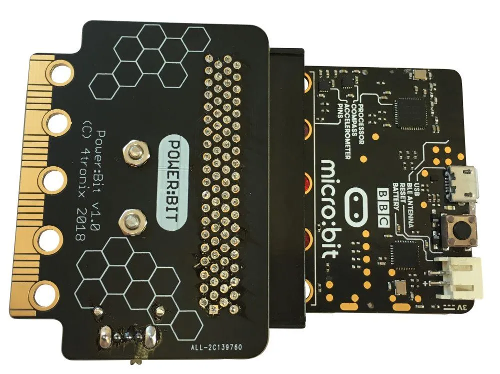 4Tronix Power:Bit Battery Power for BBC Micro:Bit (PowerBit for MicroBit)