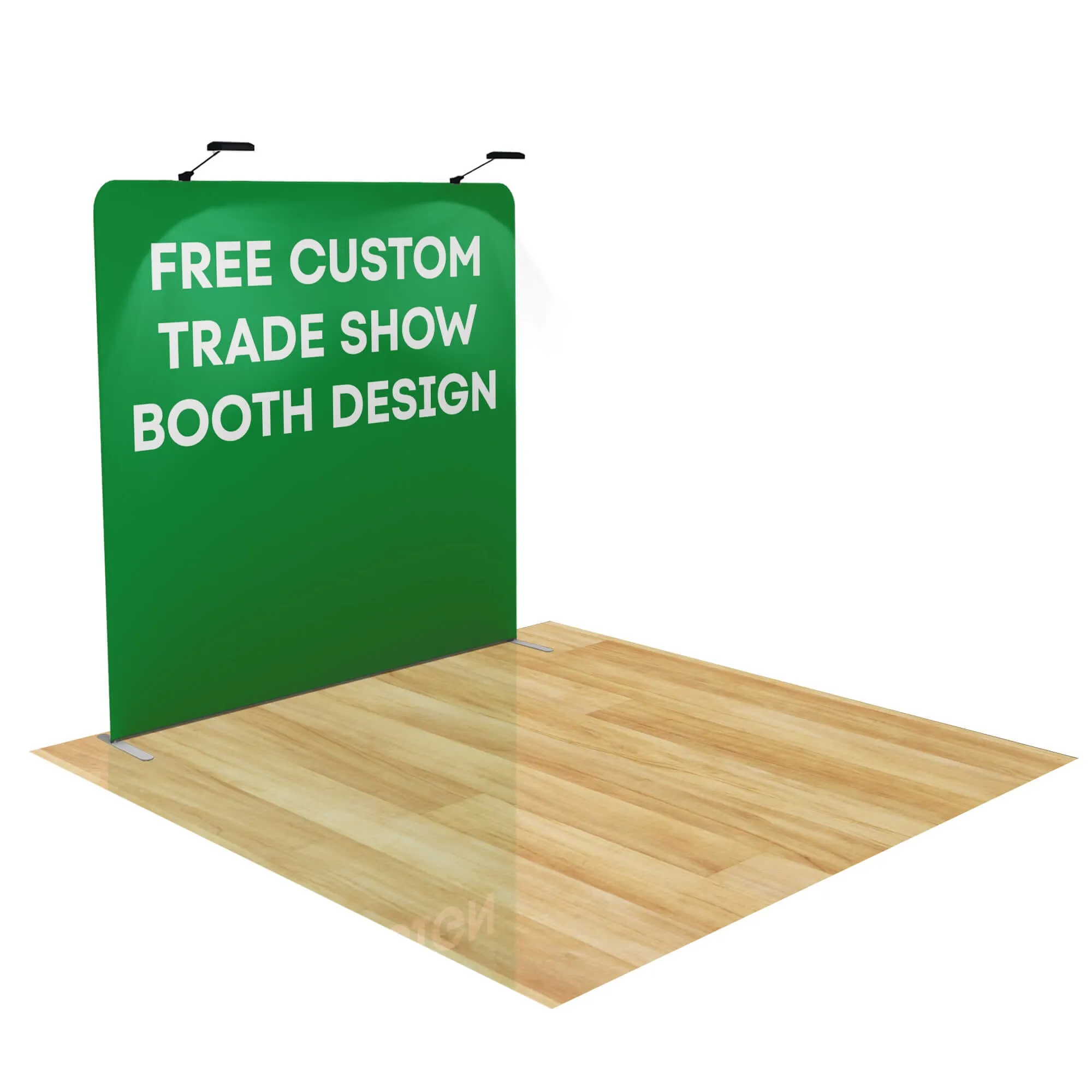 8ft FastZip™ Custom Trade Show Booth Builder