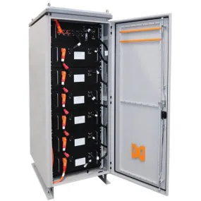 Aims Power Lithium Battery Cabinet 230VDC 96AMPS 22,114 Watt Hours! MASTER - LFP230V96A-M