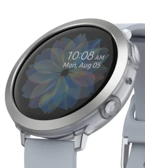 Air Sports   Bezel Styling Combo Case Designed for Galaxy Watch Active 2 44mm - Matte Clear / 20