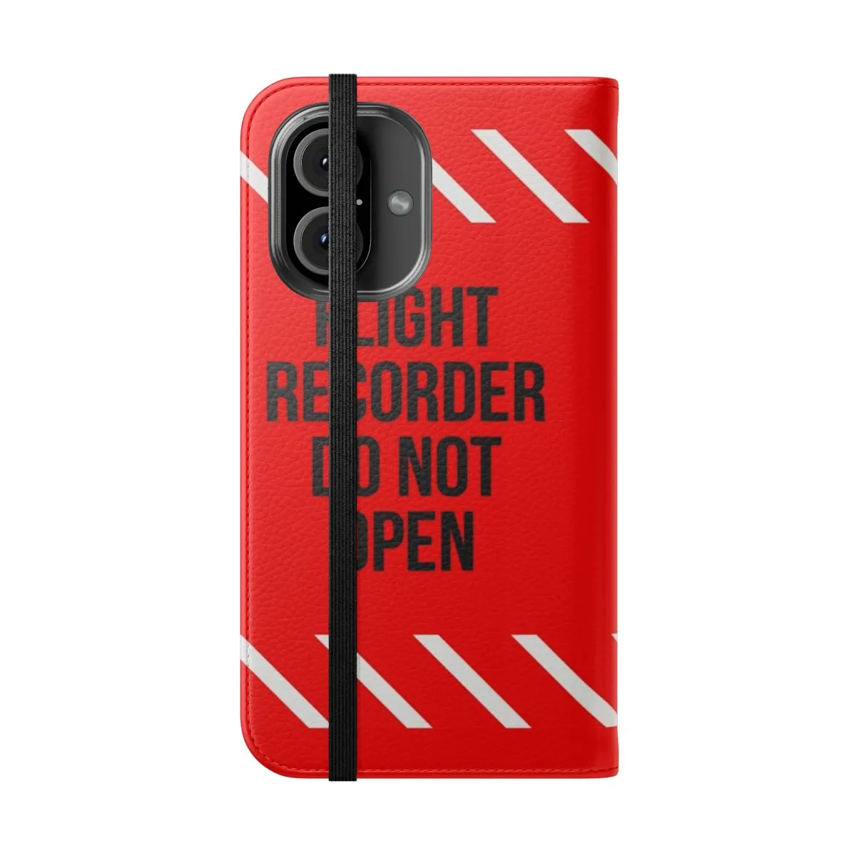 Airplane Enthusiast's Flip Cover Phone Case - Inspired by Flight Recorders