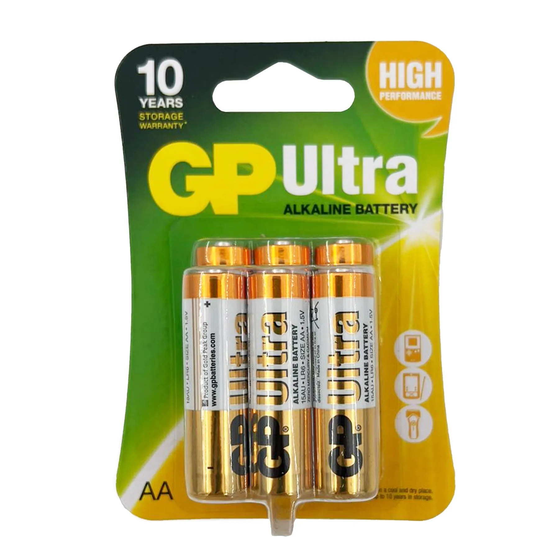 Alkaline AA Battery / Double A Battery (6 Pcs)