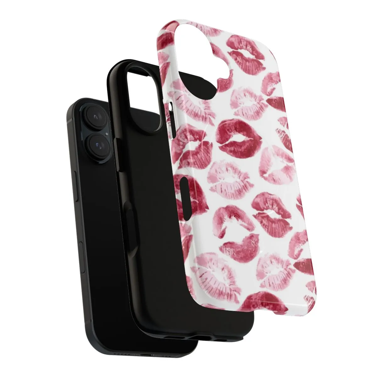 Alluring Kissable Phone Cases - Lipstick-Inspired Designs