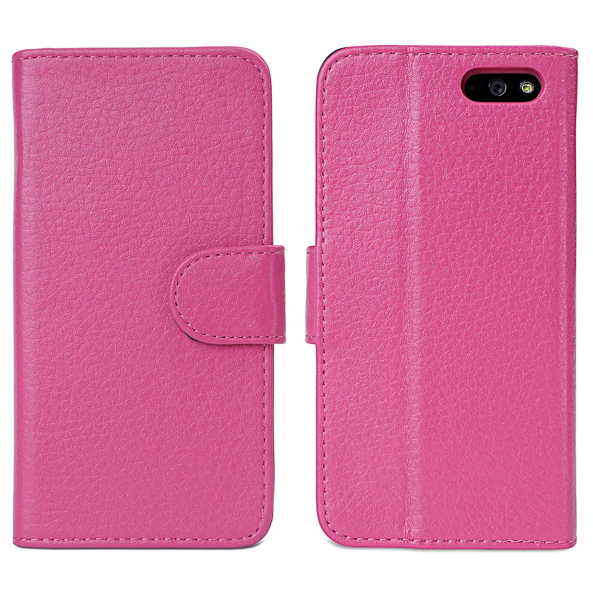 Amazon Fire Leather Book Case-Pink