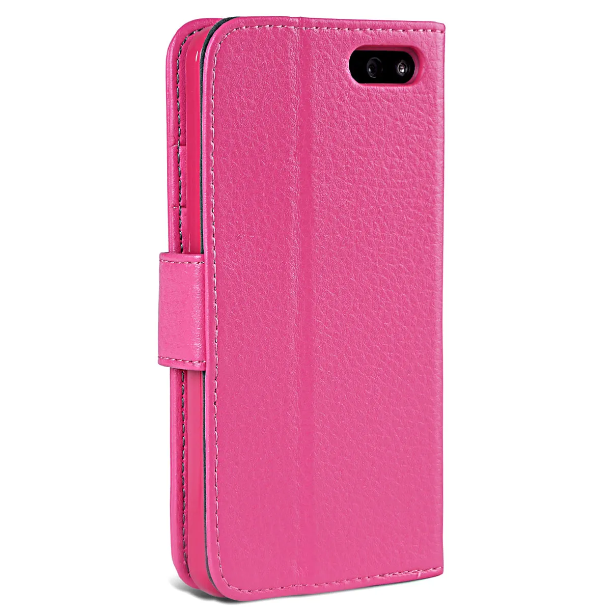 Amazon Fire Leather Book Case-Pink