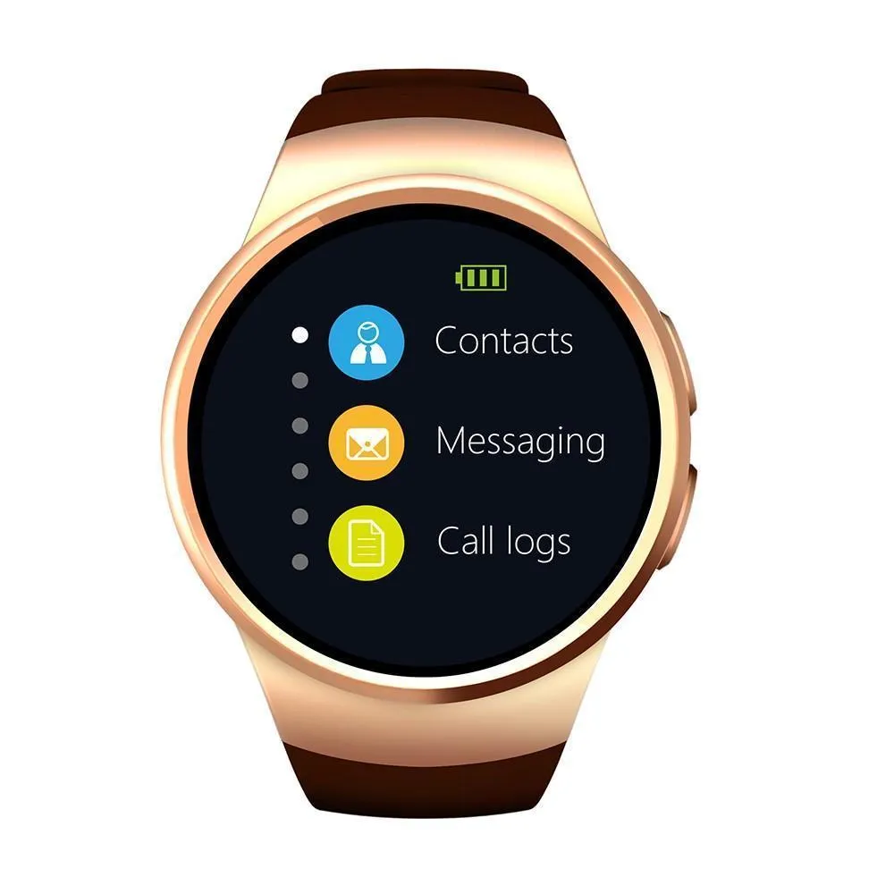 Android Samsung Full Round IPS Heart Rate Smart Watch Intelligent Watch