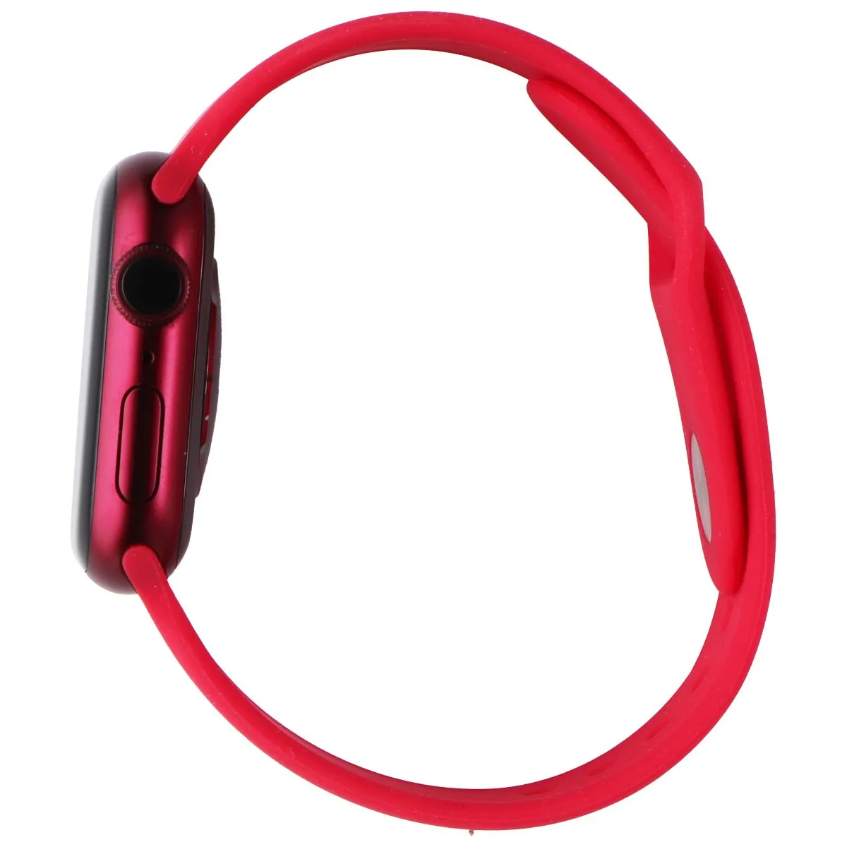 Apple Watch Series 7 (A2473) GPS Only - 41mm Red Aluminum/Red Sport Band