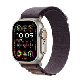 Apple Watch Ultra 2 [GPS   Cellular 49mm] Smartwatch with Rugged Titanium Case & Indigo Alpine Loop Medium. (Carbon Neutral)