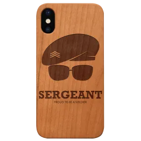 Army Rank Sergeant - Engraved