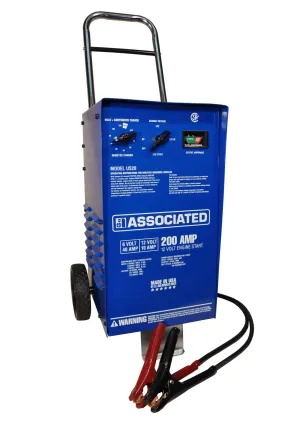 Associated Equipment US20 6/12 Volt Industrial All Weather Fast Battery Charger For Auto Shop