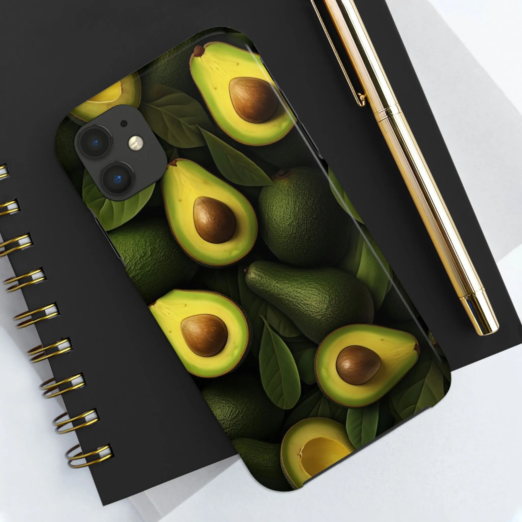 Avocado iPhone 14 13 Pro Max Tough Case Mate, Green Cute Aesthetic Iphone 12 11 Mini SE  X XR XS 8 Plus 7 6 Phone Cover Gift