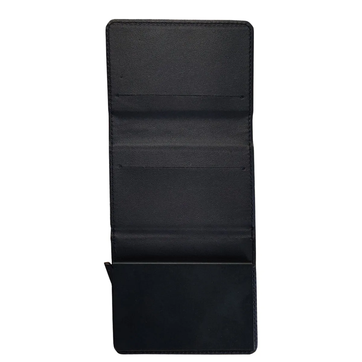 Bags & Wallets - PU - Folding 7-Card Cardholder - Black