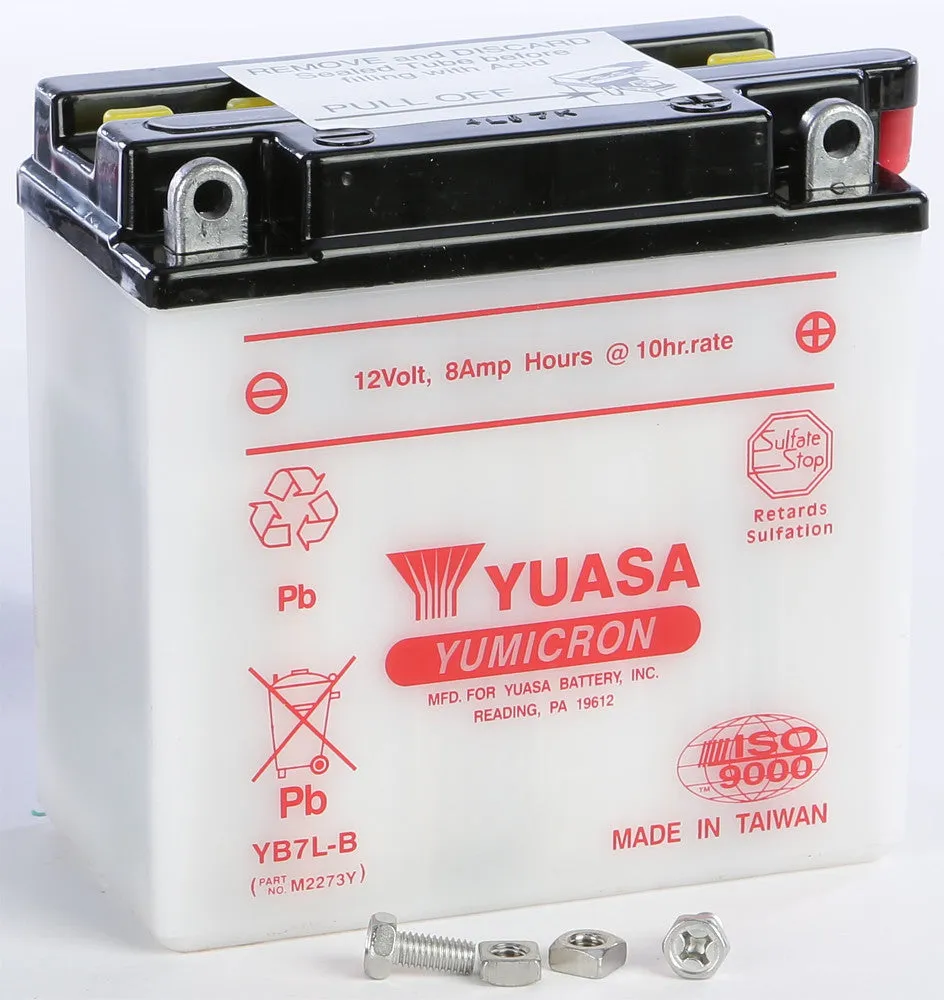 BATTERY YB7L-B CONVENTIONAL