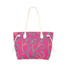 Beaded Lemonade Clover Canvas Tote Bag