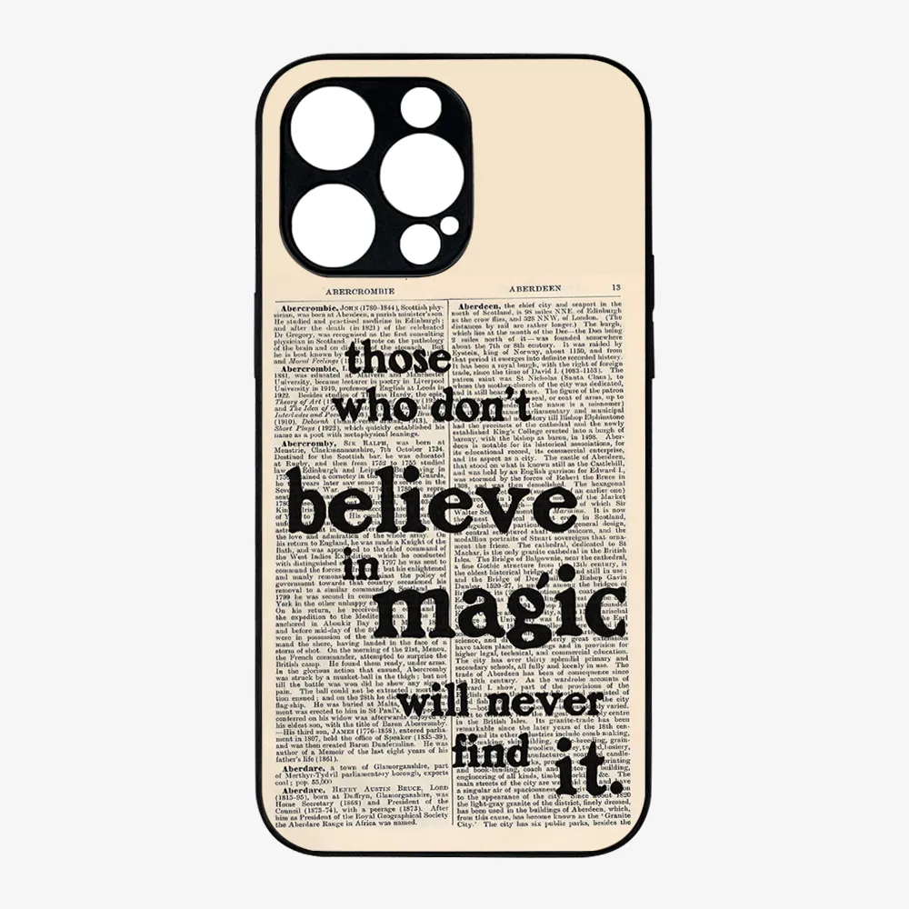 Believe in Magic Case