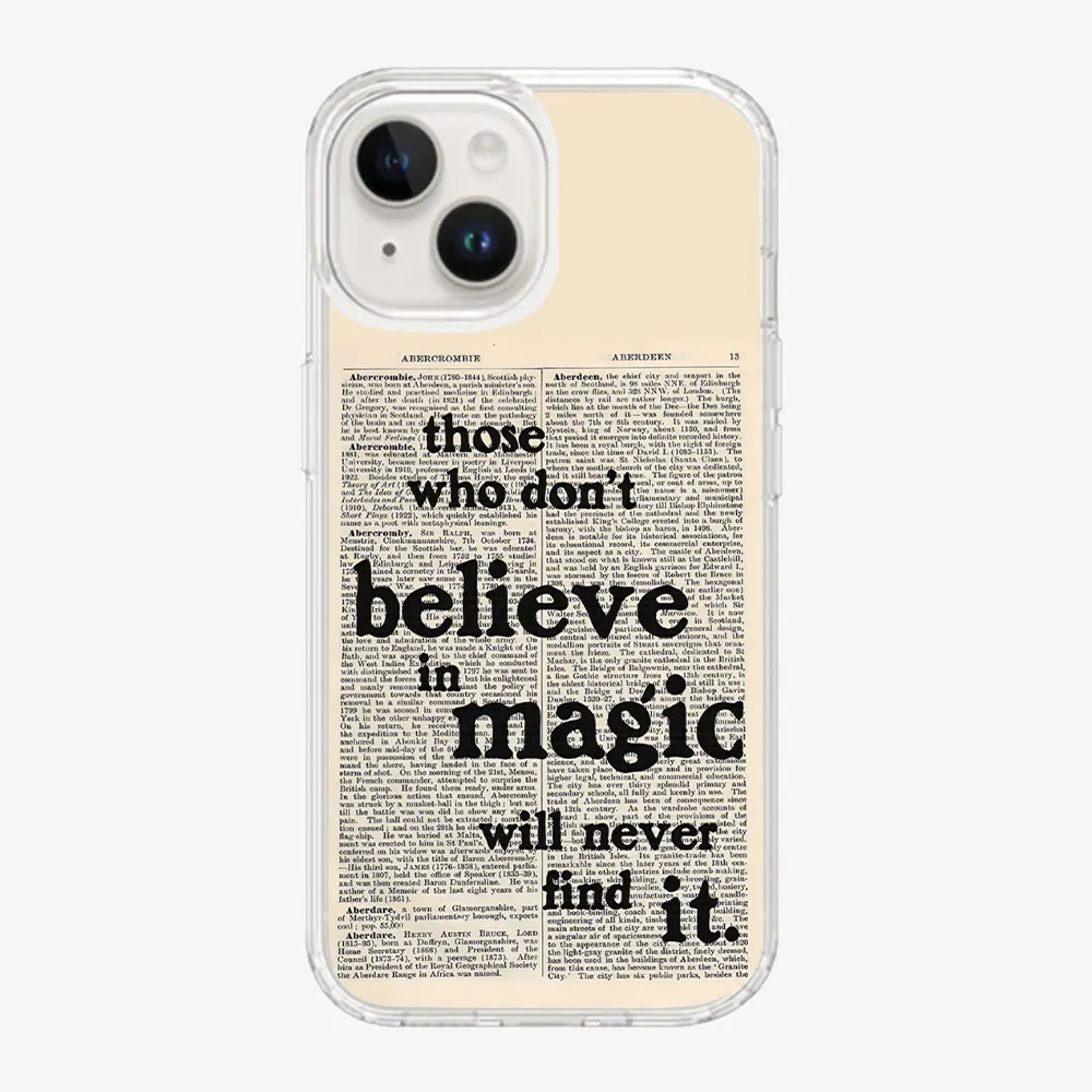 Believe in Magic Case