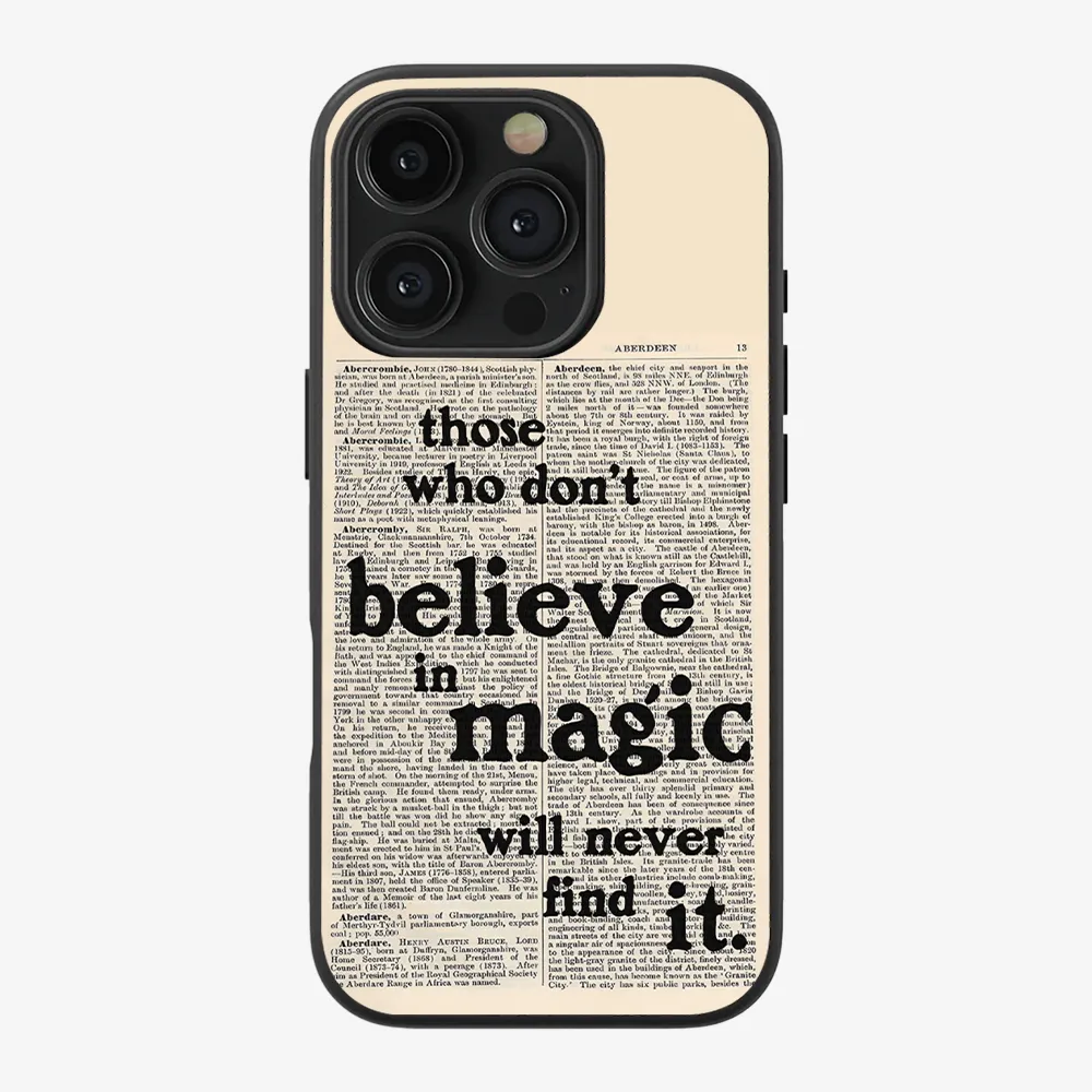 Believe in Magic Case