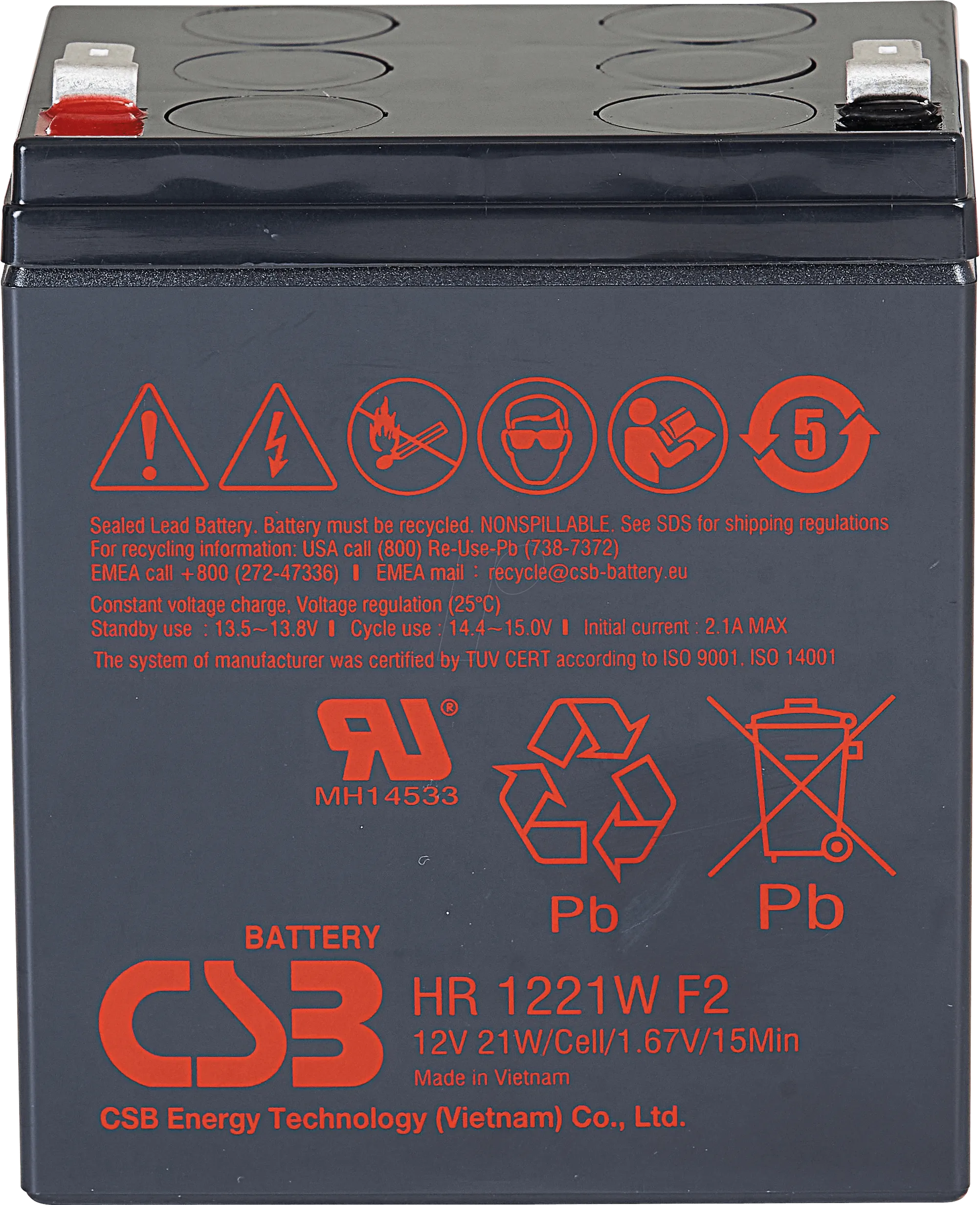 Belkin F6C1221-BAT UPS Batteries HR1221W-BELKIN-F6C1221-BAT