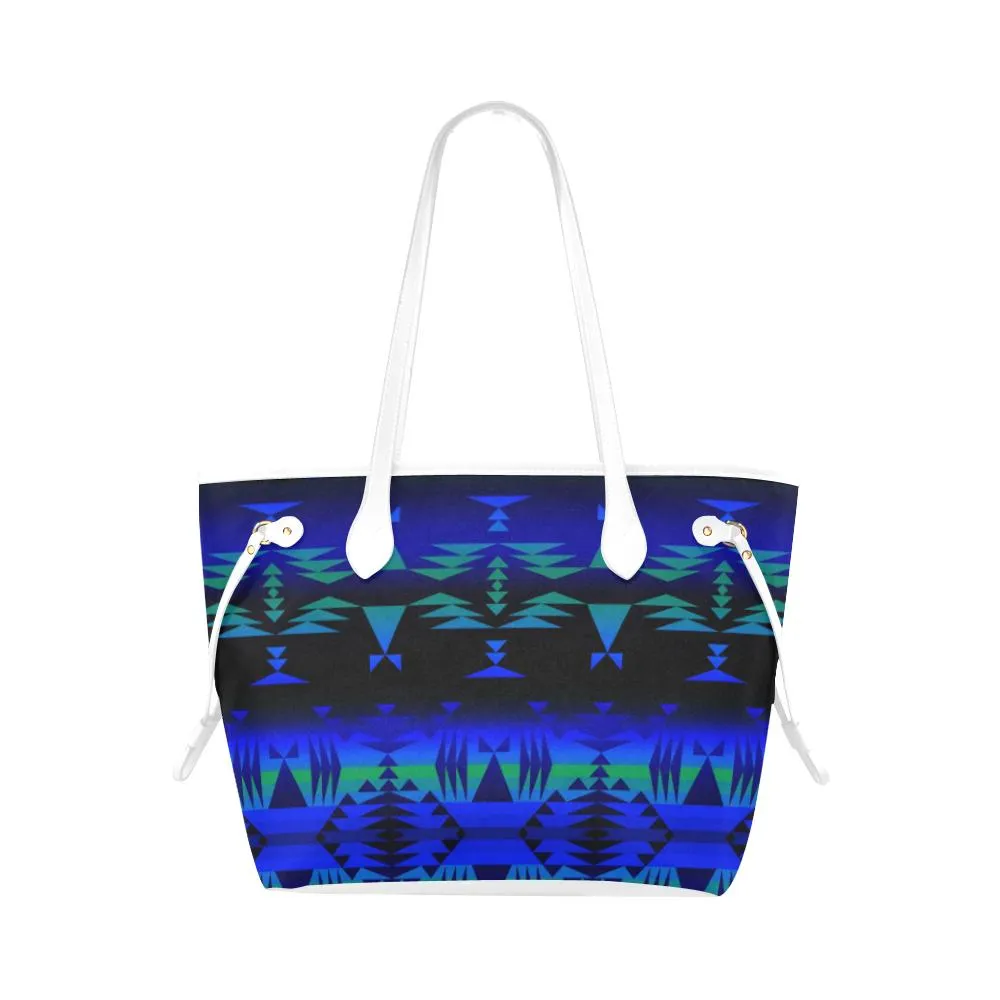 Between the Blue Ridge Mountains Clover Canvas Tote Bag