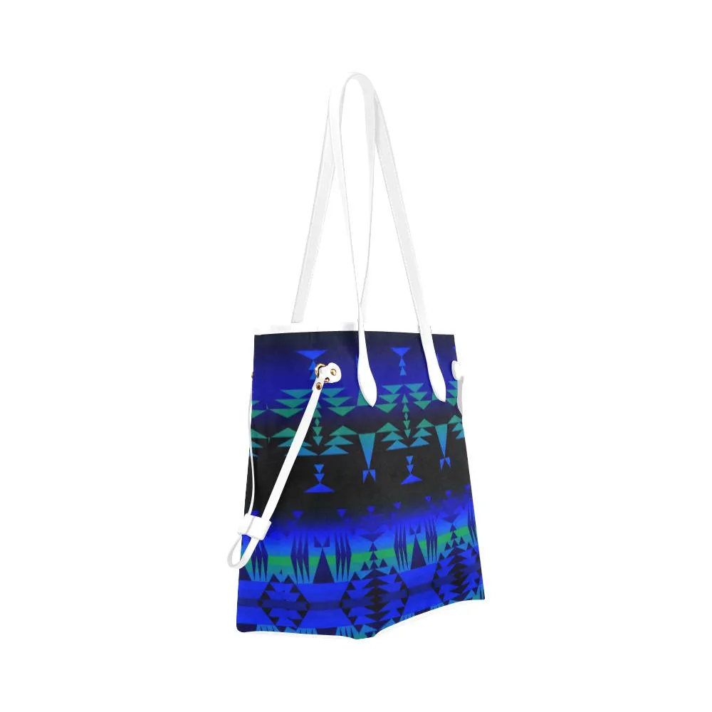 Between the Blue Ridge Mountains Clover Canvas Tote Bag