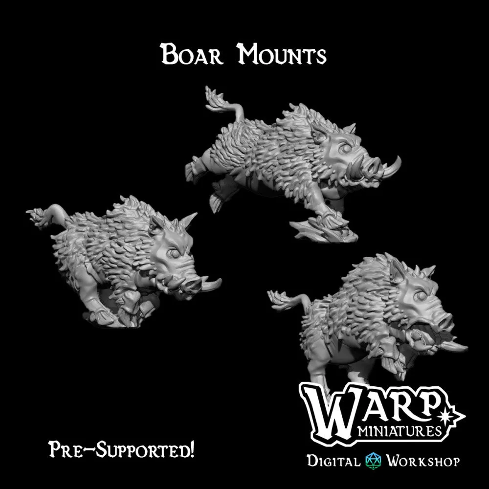 Boar Mounts