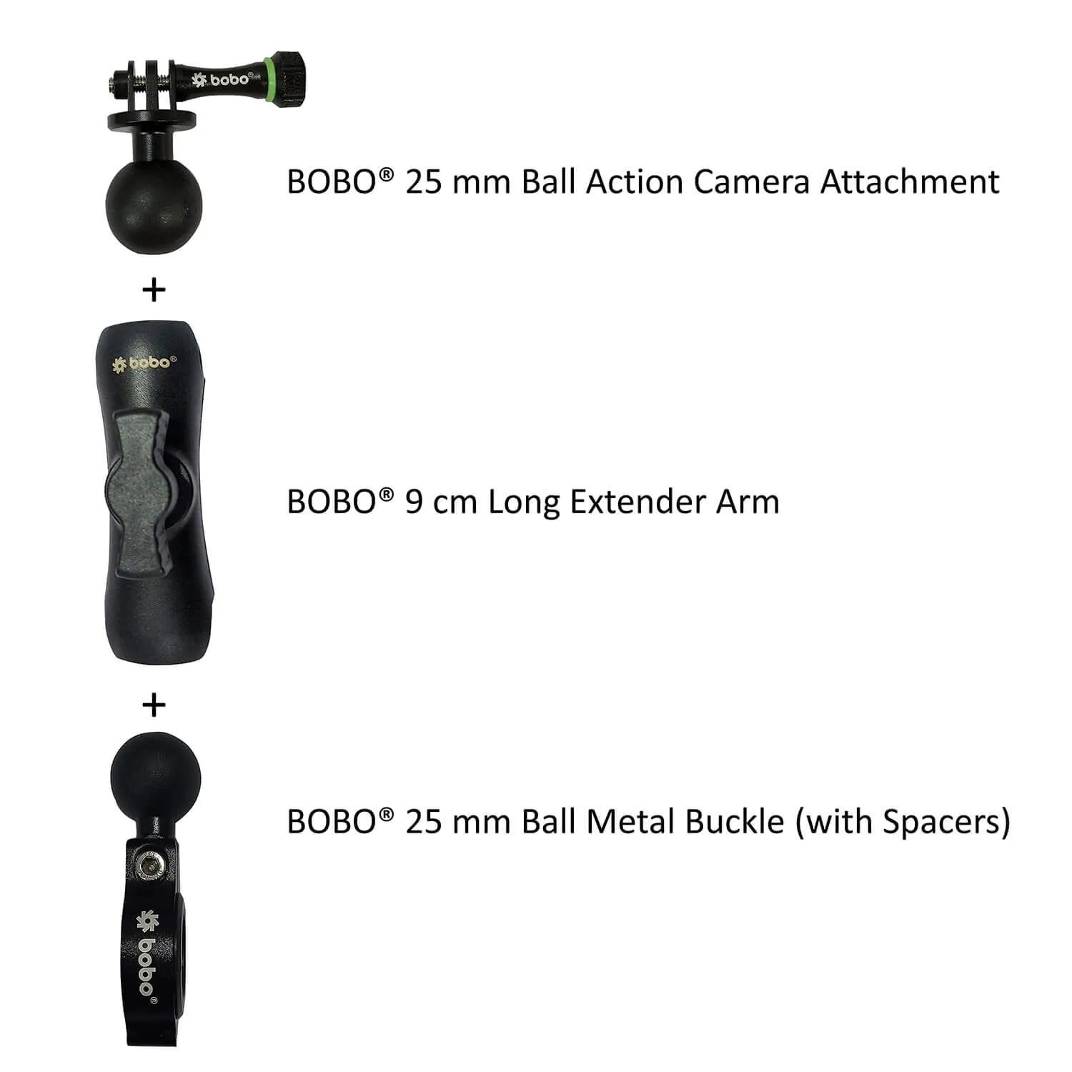 BOBO BM9 Action Camera Bike Mount Combo