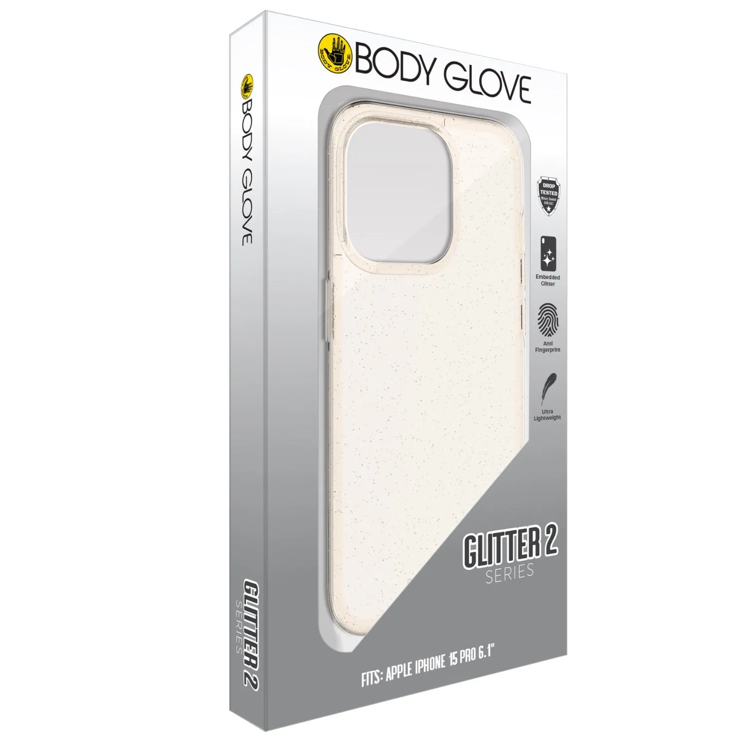 Body Glove Glitter2 Case - Apple iPhone 15 Pro - BGGLT-IP15PR-PK