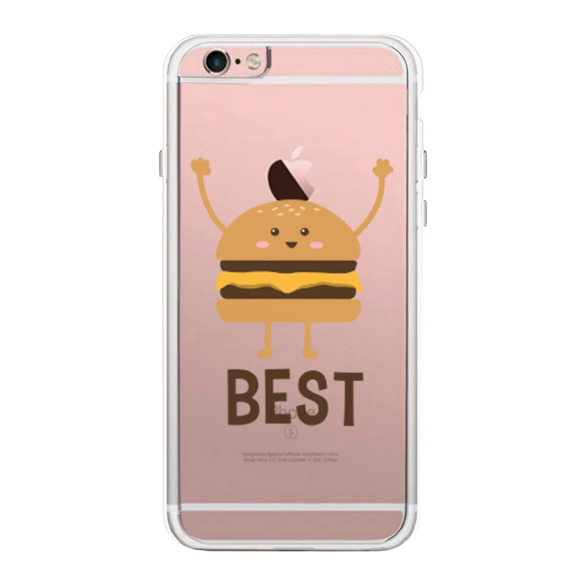 Burger Phone Case Best Friends Matching Cover